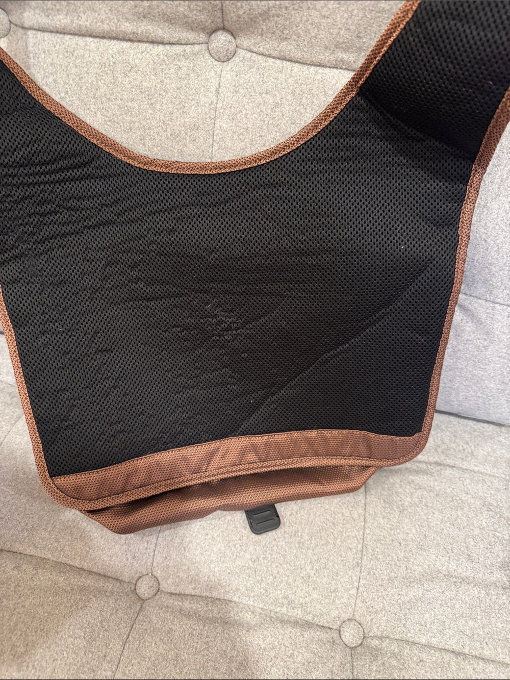 TUMI set —- Brown Messenger and Small Crossbody Set with Black Accents - Picture 4 of 7